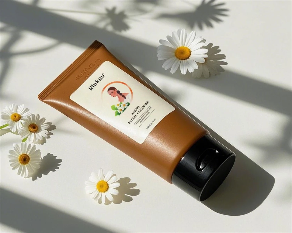 Glantóir facial milis Chamomile